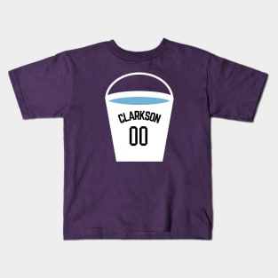 Jordan Clarkson Bucket - Utah Jazz Kids T-Shirt
